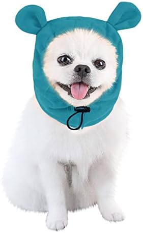 Chapéu de cachorro de vestuário Chaques de estimação ajustáveis ​​de inverno quentes para pequenos cães grandes cães
