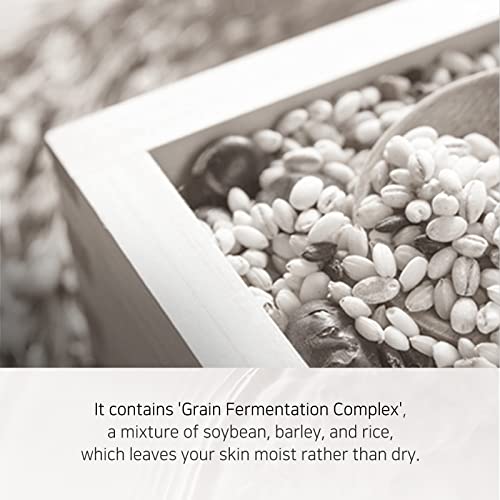 Etude Ppoyan Limpeza Espuma 150ml | Balanceamento de pH não secando lavagem diária de rosto | Cuidado com a pele sensível | Espuma de limpeza de arroz coreano | Limpador facial com limpeza de poros | Hidratação da pele seca | Kbeauty