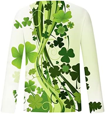 Mens de verão Tops St.Patrick's Day Camisa Casual Sweol Irlandeses Irlande