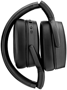 Epos | Sennheiser Adapto 360 preto-fone de ouvido duplo, dupla conexão, sem fio, bluetooth, anc over-tear | Para celular e softphone | Equipes certificadas
