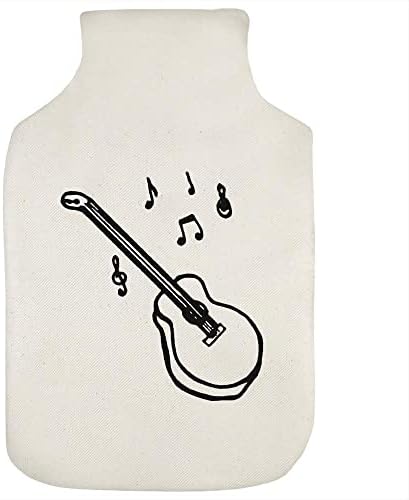 Azeeda 'Guitar Guitar' Hot Water Bottle Bottle