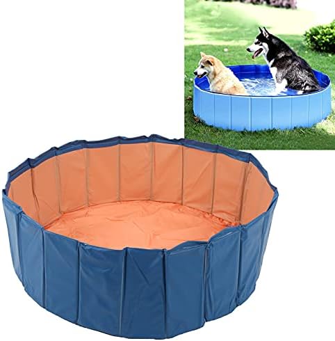 ZYHHDP TRABE DE BAIO DE PET dobrável, banheira de piscina de cachorro dobrável, balde de banho, piscinas externas de PVC para cães