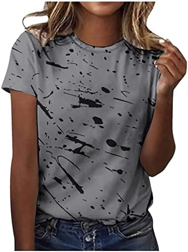 Mulher de manga curta camiseta gráfica camisetas para ladras para ladrias pisco spandex outono verão camiseta 2023 roupas
