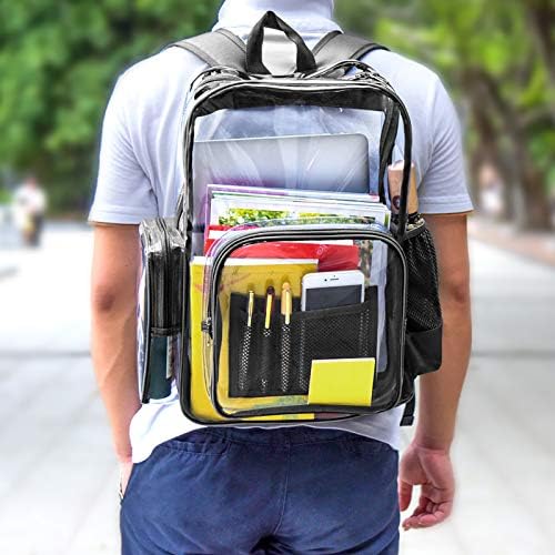 Mochila clara do Packism, mochila grande mochila transparente para mochila pesada, veja através da mochila Clear Bookbag