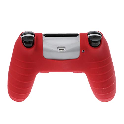 Hijing Anti Slip Camo Silicone Controller Caso de protetor de pele com 2 PCs Tampa de joystick, Caso da caixa de aderência Perfeito para Sony PlayStation 4 PS4 Controller