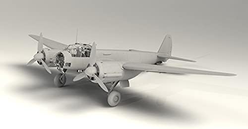 ICM 1:48 - Ju 88D -1 WWII Alemão Recon. Plano, icm48240 cinza