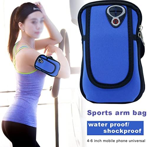 SXDS de 6 polegadas Bolsa de braçadeira esportiva bolsa de jogging Telefone de ginástica de ginástica de ginástica