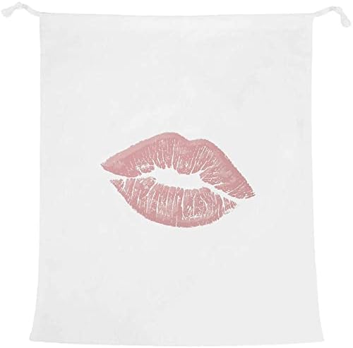 Azeeda 'Pink Lipstick Kiss' Lavanderia/Bolsa de Lavagem/Armazenamento