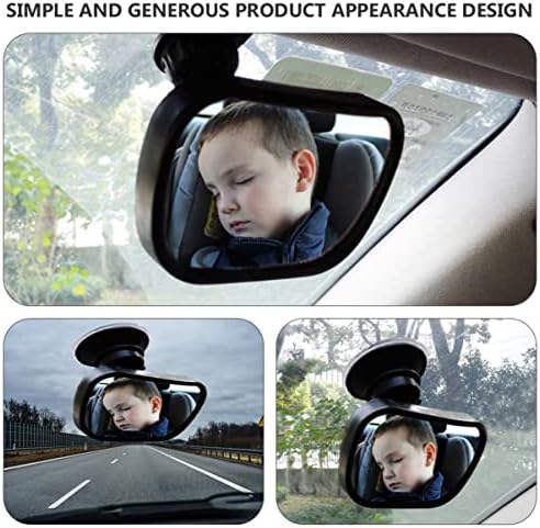 Favomoto Infantil Car Seat Windshield Clip- Vista de carro voltado para o carro na parte traseira estável O Interior