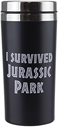 Paladone pp8185jp Jurassic Park Travel Caneca | Mercadoria de filmes oficialmente licenciada, multicolorida
