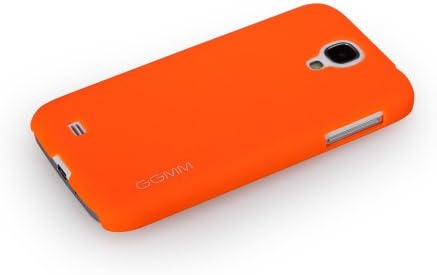Case de policarbonato GGMM Frosted -S para Samsung Galaxy S4 - Embalagem de varejo - Orange