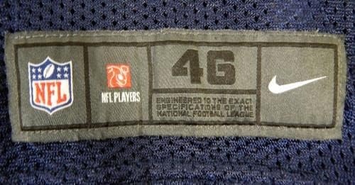2018 Dallas Cowboys 28 Jogo emitido na Marinha Jersey 46 624 - Jerseys de jogo NFL não assinado usada