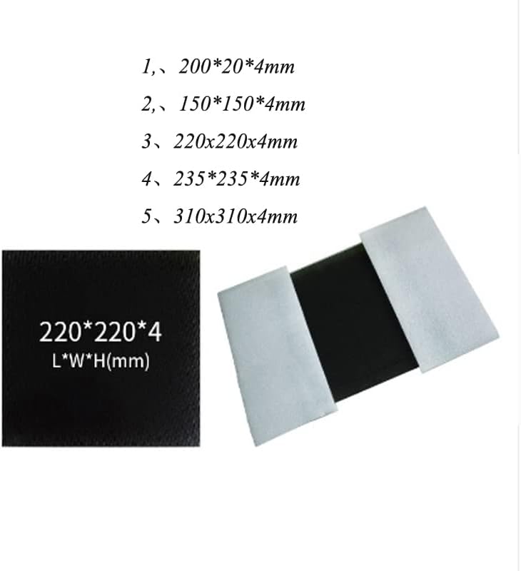 SHINE-TRON [OEM] Impressora 3D 235x235 Bed Ultrabase Coloqueiro Placa de vidro Placa de canteiro quente Plataforma de impressão Vidro