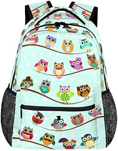 Mochila de Owl Kids para meninos meninas, Backpack Backpack Backpack de Animal Backpacks Sacos de Lapto de Laptop de Laptop de
