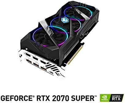 Gigabyte Aorus GeForce RTX 2070 Super 8G Graphics Card, 3x Windforce