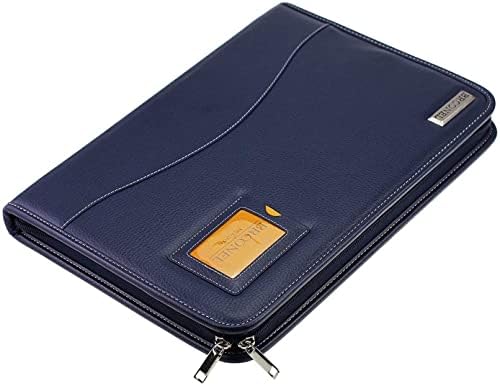 Broonel - Série de contorno - Caso de proteção de couro pesado azul - Compatível com o laptop Dell Latitude 7440 14 2 -1 -1