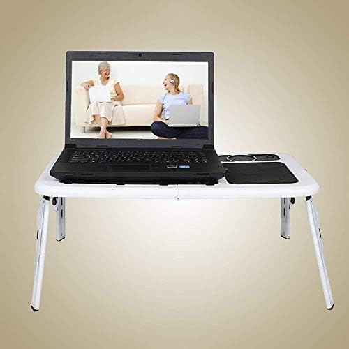 Stand laptop ajustável eyhlkm - use -o como uma mesa de pé dobrável no escritório, suporte portátil de computador para escrever,
