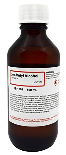 Álcool Sec-Butyl de grau de laboratório, 500 ml-a coleção química com curadoria