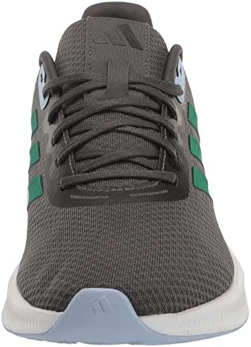 Adidas Men's Run Falcon 3.0 sapato, cinza/corte verde/preto, 11