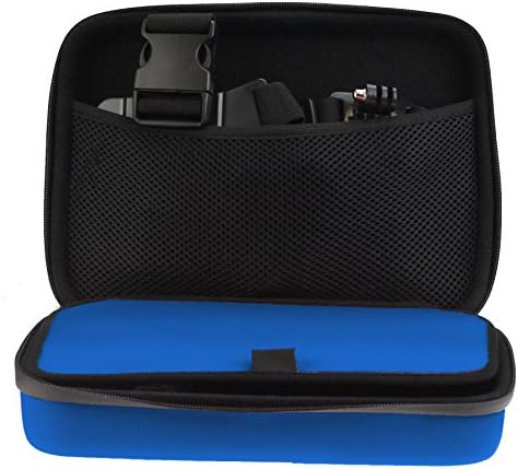 Navitech Blue Heavy Duty Rugged Case/capa compatível com a câmera de ação Wi -Fi URBST 4K Ultra