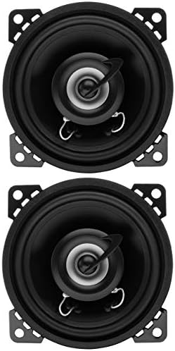 Planet Audio TRQ422 Alto -falantes de carro de 4 polegadas - 225 watts de energia por par, 112,5 watts cada, alcance