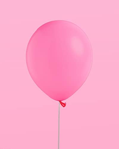 XO, Fetti Pink Birthday Balloon Conjunto - 24 PK, 12 | Decorações de festa de despedida de solleta, chuveiro de noiva, festa