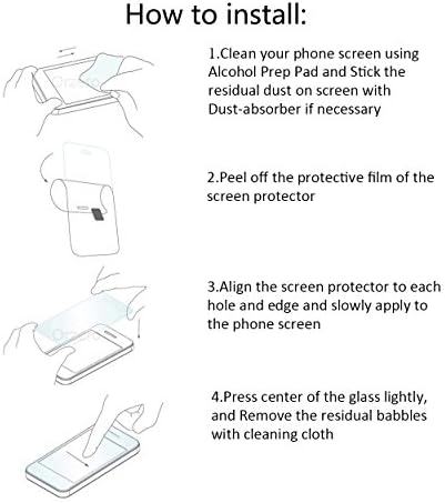 OrZero compatível para Sony Xperia 10 Plus Protetor de tela de vidro temperado, arco 2,5D Bordas 9 dureza hd anti-arranhões