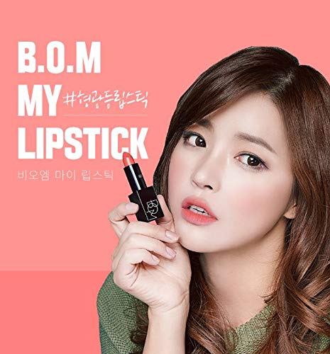 Bom meu batom 802 Cherry Red Red Longa During Red Matte Lipstick Velvet Texture