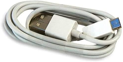 Cabo de carregamento USB HQRP para JBL Flip 4; Cobrança 2+, 3; Clipe 2; Pulso 3; Xtreme, vá, T450BT, E45BT, E55BT; EVEREST 300,