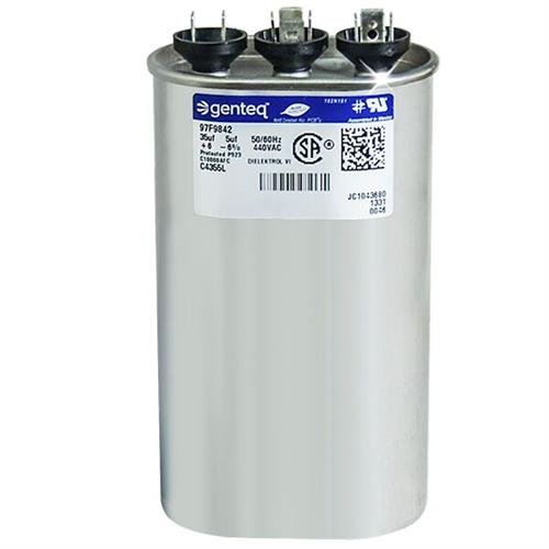 621241 - 35 + 5 UF MFD 440 VOLT VAC - Atualização do capacitor de corrida dupla oval intertherm