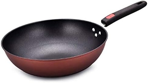 Gydcg panela wok wok tradicional handmade wok não-bastão de pan não revestimento e panelas de panela a gás