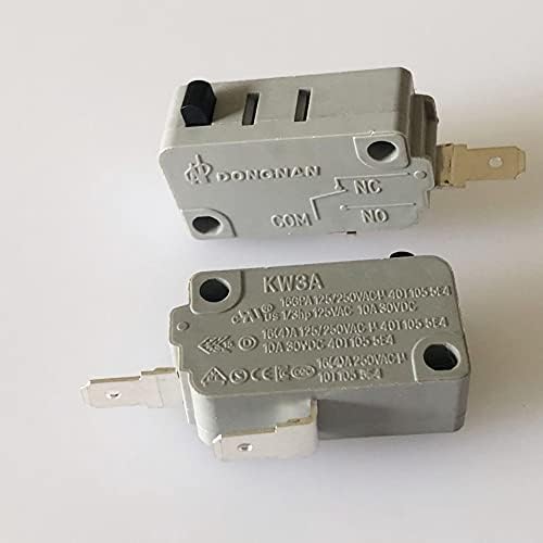 KW3A 16A 250V Micro -Switch do forno de microondas Normalmente aberto （1pcs）