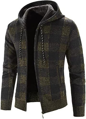 Casacos de inverno de fsahjkee masculino, jaqueta masculina de acolchoado, casacos quentes de inverno