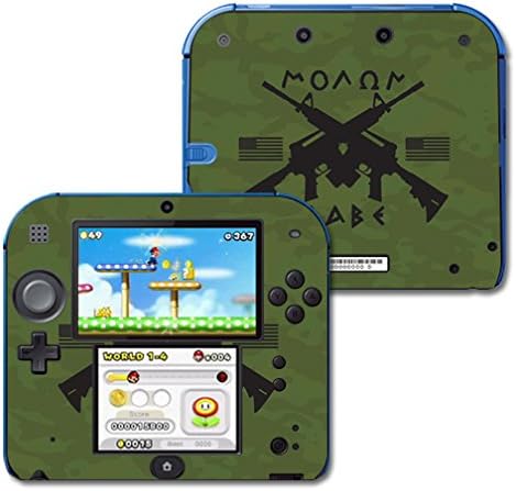 MightySkins Skin Compatível com Nintendo 2DS - Molon Labe | Tampa protetora, durável e exclusiva do encomendamento de vinil | Fácil