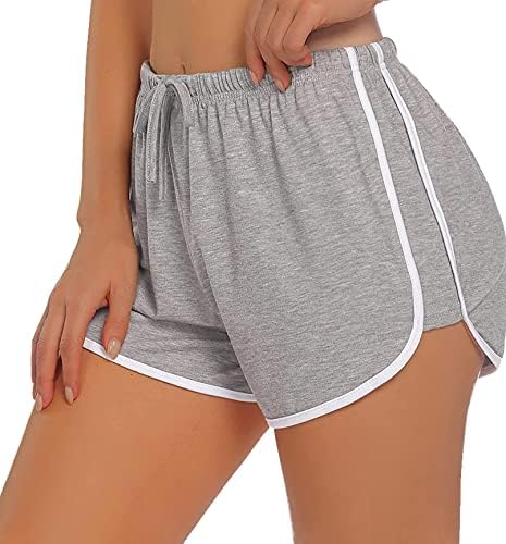 Shorts de pijamas ekouaer para mulheres 2 pack pjs lounge short