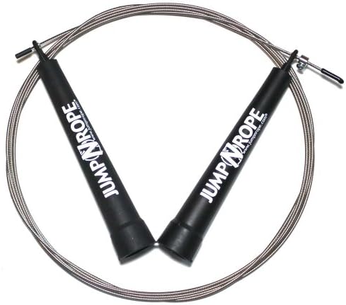 Campeão mundial Speed ​​Wire Jump Cord - 1 Melhor para treinamento cruzado e condicionamento físico funcional - Tecnologia patenteada