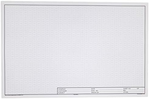 Geeknavy Isométrica de papel -gráfico, 50 folhas, grade de 0,25 , para profissionais, estudantes e entusiastas