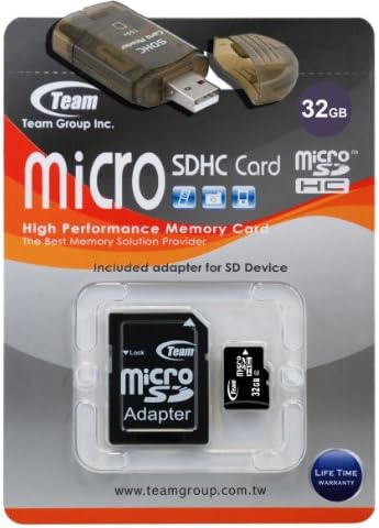 32 GB de velocidade Turbo Speed ​​MicrosDHC Card para LG AX840 AX8575 Touch. O cartão de memória de alta velocidade vem com
