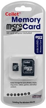 Cartão de memória MicroSD 4GB do celular para telefone LG KT610 com adaptador SD.