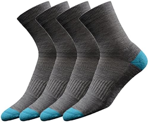 Meia 4 pares meias de lã para homens mulheres engrossa