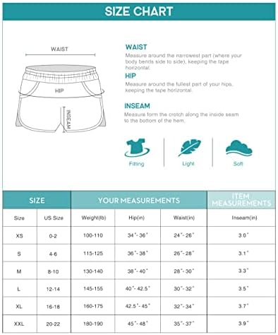 Shorts atléticos de Heathyoga para mulheres que executam shorts para mulheres shorts com bolsos para mulheres shorts