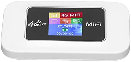 Hotspot Wi -Fi Mobile 4G, dispositivos de roteador sem fio desbloqueados com SIM Card Solt, 150Mbps Connect 10 Wi -Fi