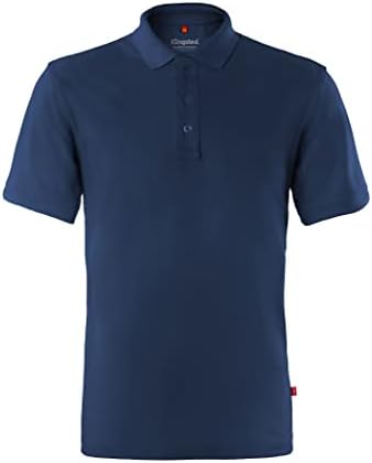 Camisas pólo kingsted para homens - Royally Fabric - Fabric Pique Premium - Blend de algodão macio - Manga clássica de ajuste