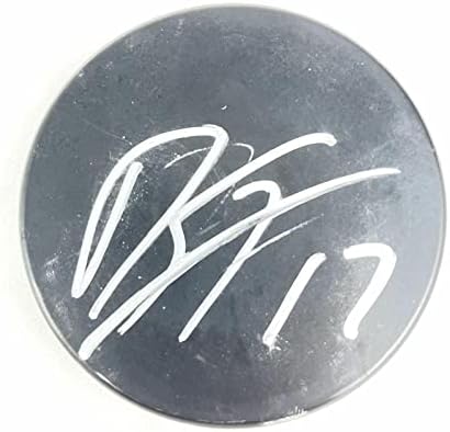 Dylan Strome assinado Hóquei Puck PSA/DNA Chicago Blackhawks Autografado - Pucks NHL autografados