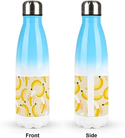 Padrão de banana 17oz Sport Water Bottle Bottle Stainless Aço a vácuo Isolado Cola forma de balão esportivo reutilizável