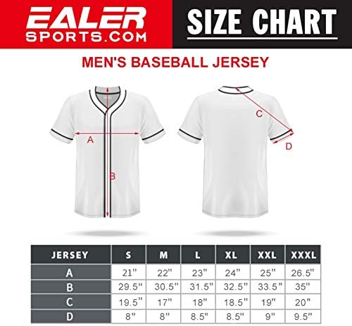 EALER BJ80 SERIA MENS JERSEBOL BOTON Down Down camisetas curtas Hipster Hipster Hip Hop Sports Uniformes