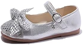 Qvkarw garotas vestem sapatos brilhantes para meninas princesa Mary Jane Shoes Shoes Sapatos Infantil