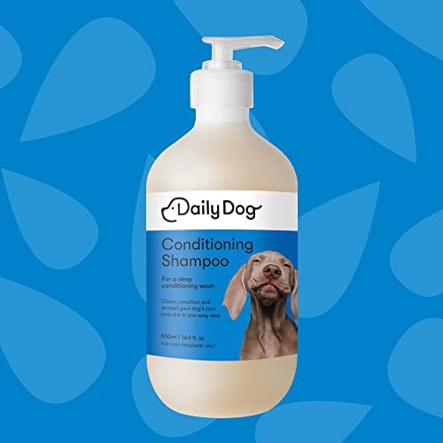 Shampoo diário de condicionamento de cães com fragrância de melão e óleo de jojoba - shampoo de cachorro natural, lavagem