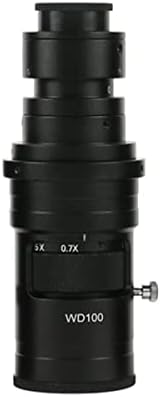 Acessórios para microscópio para adultos crianças 100x 120x 130x 160x 200x 300x 360x 500x 600x Lens de montagem de zoom C ajustável