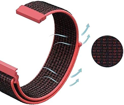 Uma faixa de relógio de relógio rápido de um escalão Nylon Substitui